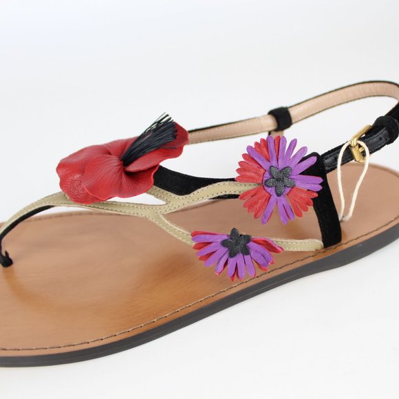 NEW VALENTINO GARAVANI Floral Sandals - Picture 10 of 14